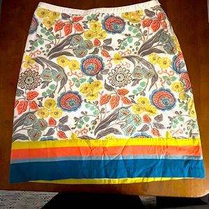 Boden Floral Skirt